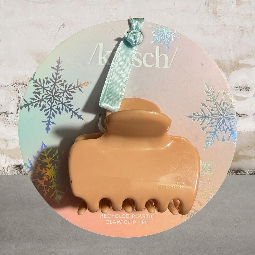 Kitsch $15 Rosewood Cloud Claw Clip NEW